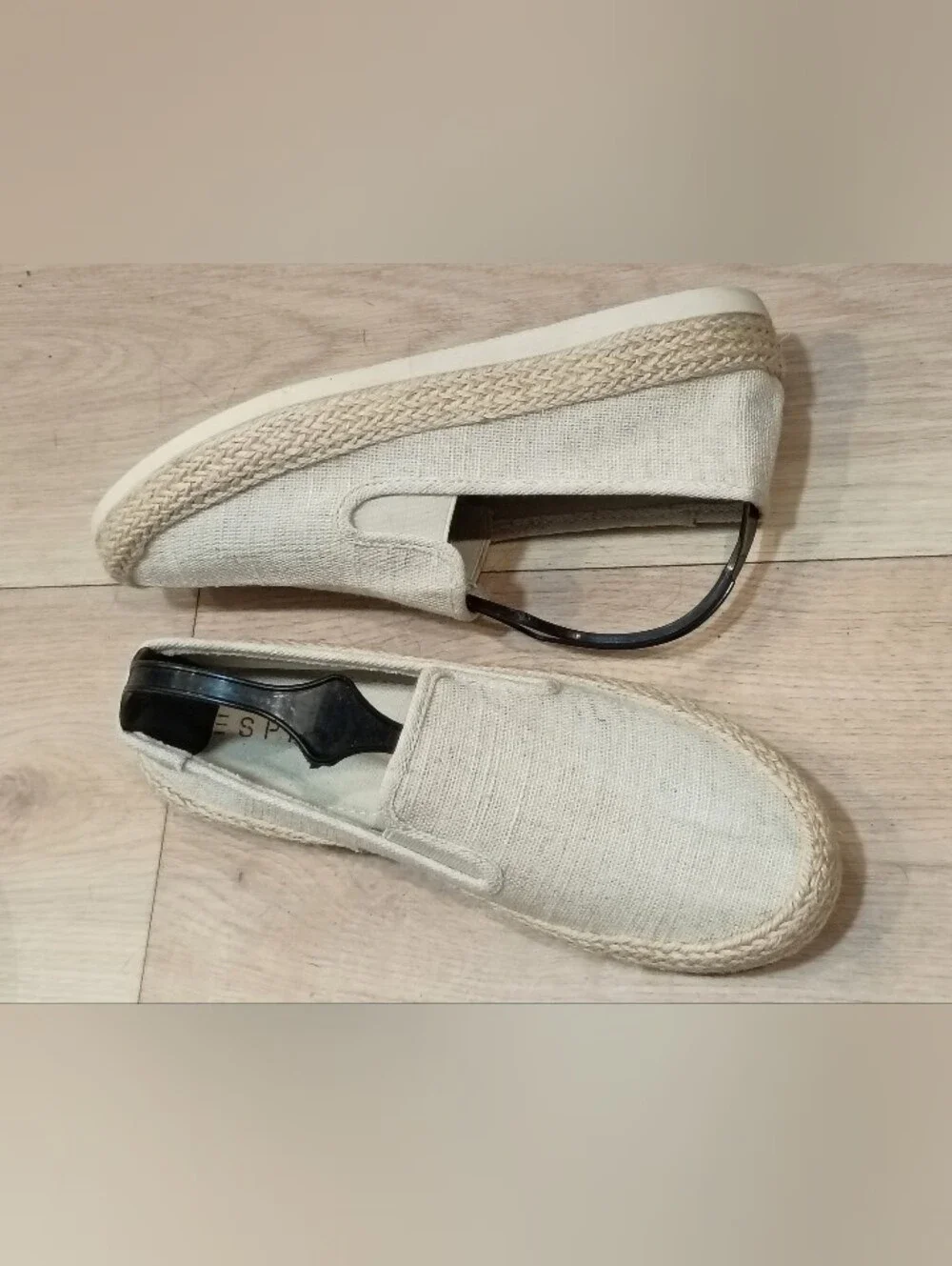 Esprit Nadine Slide-on Espadrilles  Natural Fiber Textiles 8